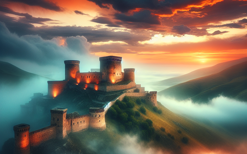 Abgelegene Burgen und Festungen