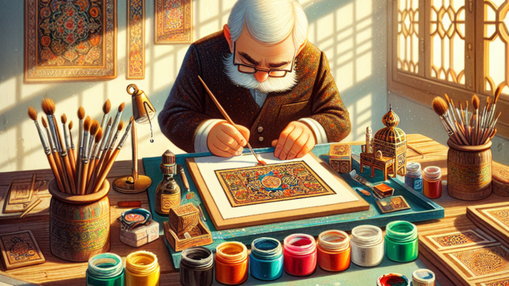 Die Kunst der Miniaturmalerei in Aserbaidschan