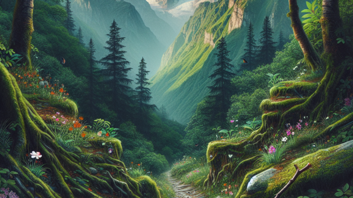 Geheimnisvolle Bergpfade