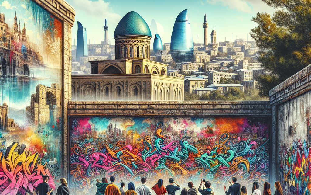 Straßenkunst und Graffiti-Szene in Baku