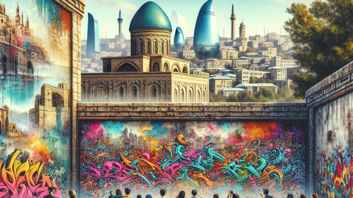 Straßenkunst und Graffiti-Szene in Baku