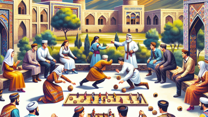 Traditionelle Spiele und Freizeitaktivitäten der Einheimischen